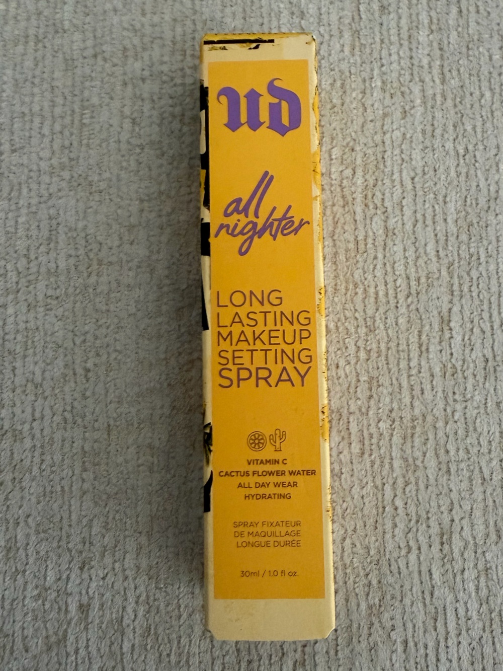 Urban Decay All Nighter Setting Spray Vitamin C 30ml Travel Size